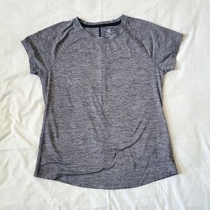 Champion Short Sleeve T-Shirt Heather Grey Size Small